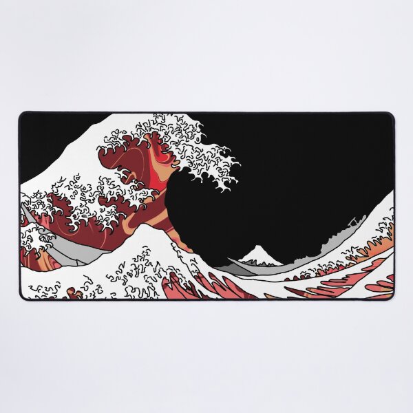 Item preview, The Great Red Wave off Kanagawa designed and sold by Harriet Linton.