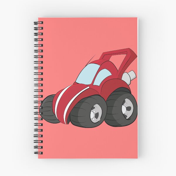 Item preview, Cartoon Red Hatchback designed and sold by ETVdesign.