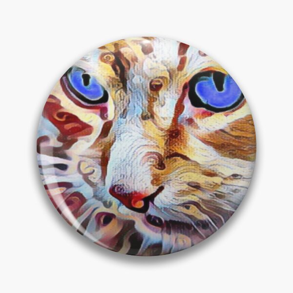 Item preview, Blue eyed cat artwork designed and sold by DopeDesign111.