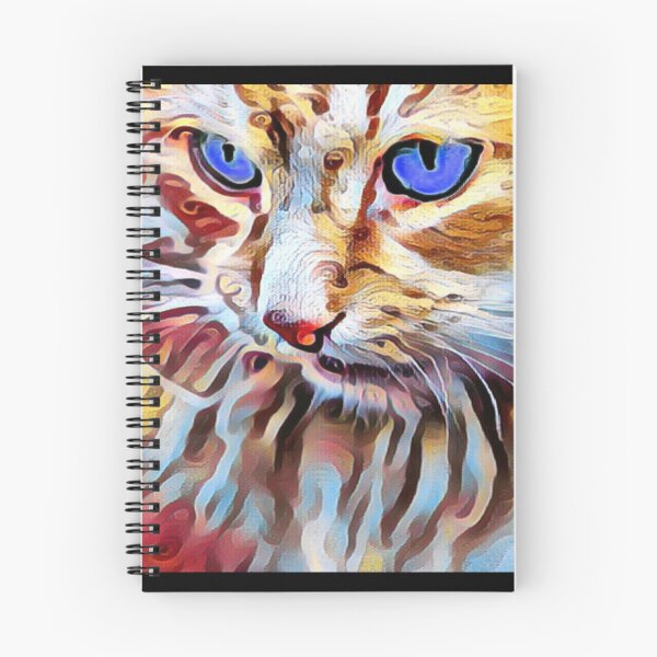 Item preview, Blue eyed cat artwork designed and sold by DopeDesign111.
