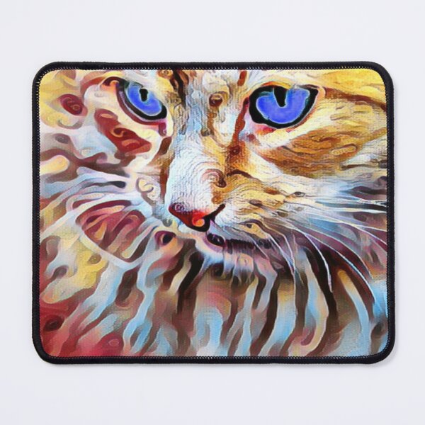 Item preview, Blue eyed cat artwork designed and sold by DopeDesign111.