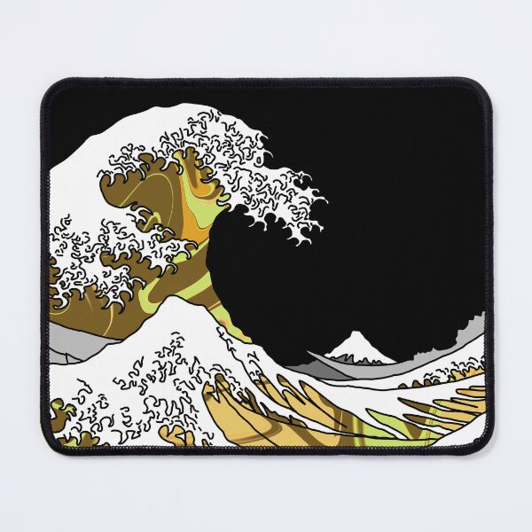 Item preview, The Great Yellow Wave off Kanagawa designed and sold by Harriet Linton.