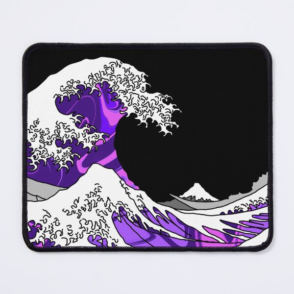 Item preview, The Great Purple Wave off Kanagawa designed and sold by Harriet Linton.
