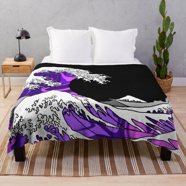 Item preview, The Great Purple Wave off Kanagawa designed and sold by Harriet Linton.