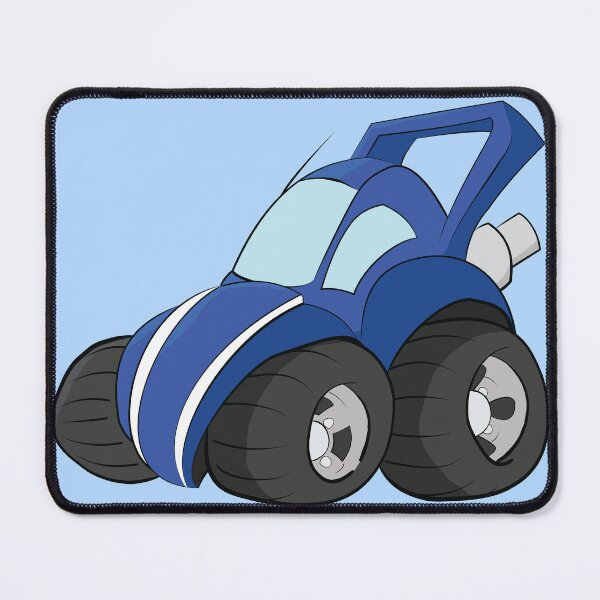 Item preview, Cartoon Blue Hatchback designed and sold by ETVdesign.
