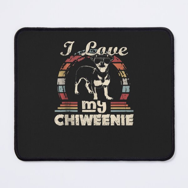Item preview, I Love My Chiweenie Vintage Retro For Dog L designed and sold by vinasoeskoff.