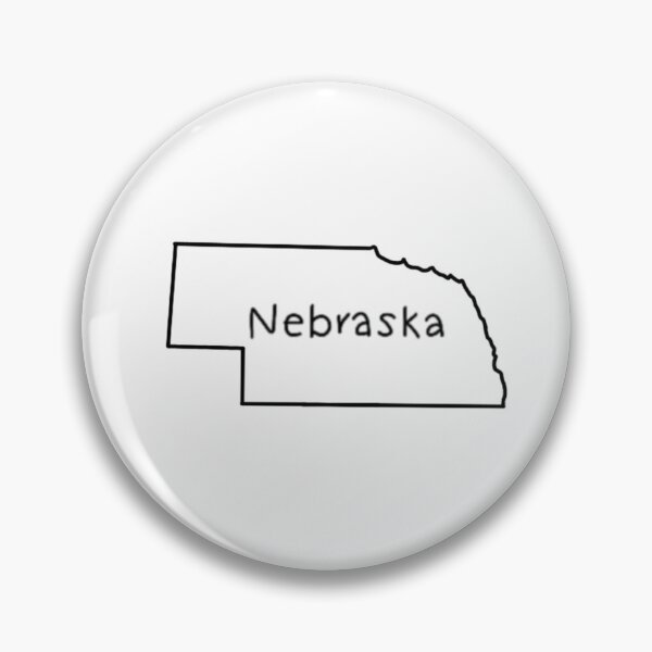 Item preview, Nebraska state sticker  designed and sold by Kiki Stickers.