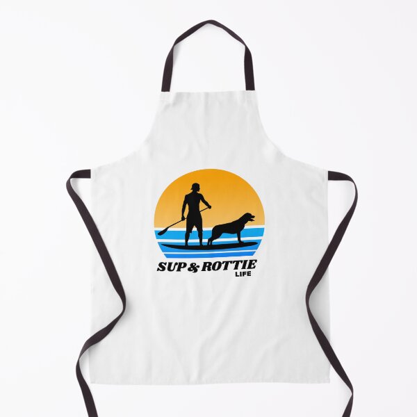 Item preview, SUP and Rottie Life Standup Paddleboarding Rottweiler Dog Dad designed and sold by Guarddogdrive.
