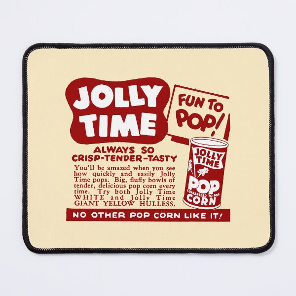 Item preview, JOLLY TIME POP CORN ADVERT designed and sold by ThrowbackAds.