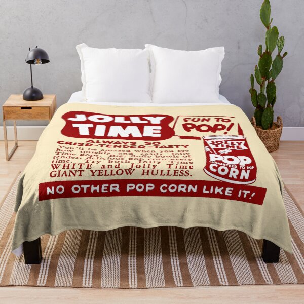 Item preview, JOLLY TIME POP CORN ADVERT designed and sold by ThrowbackAds.
