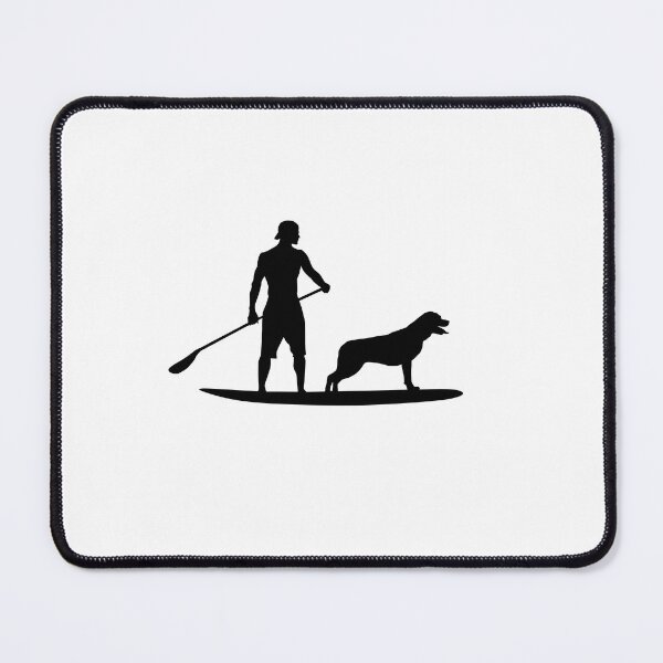 Item preview, Mens SUP Standup Paddleboarding Summer Rottweiler Dog Dad designed and sold by Guarddogdrive.