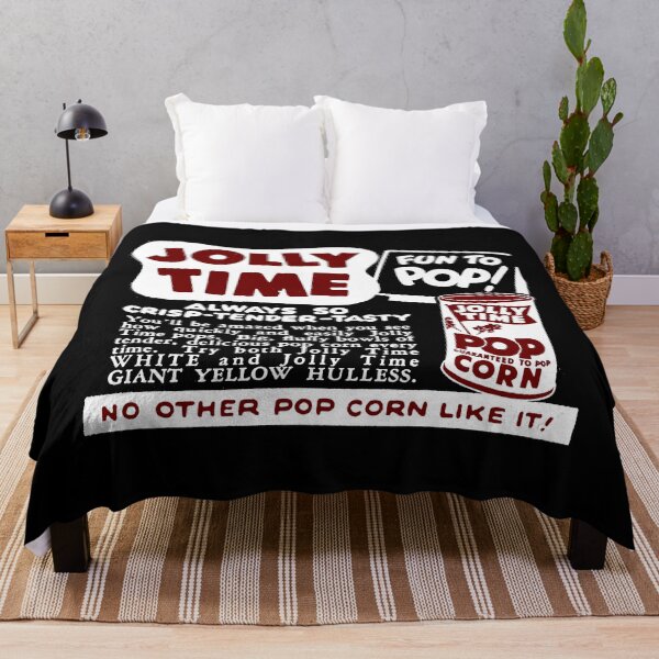 Item preview, JOLLY TIME POP CORN ADVERT designed and sold by ThrowbackAds.
