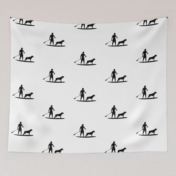 Item preview, Mens SUP Standup Paddleboarding Summer Rottweiler Dog Dad designed and sold by Guarddogdrive.