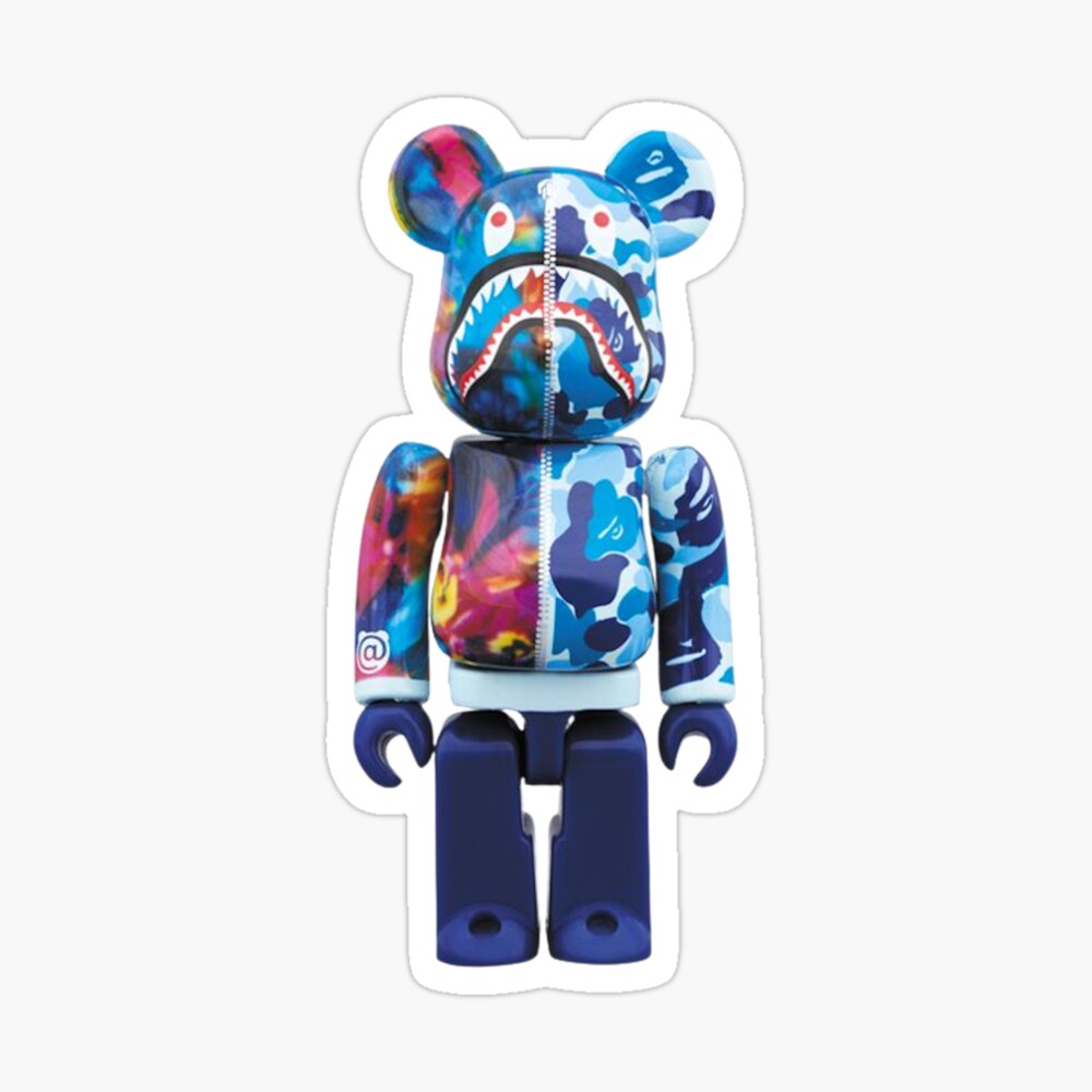 3D Toy Zip Camo Bearbrick Phone Case