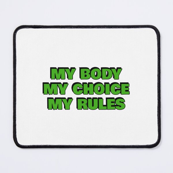 Item preview,  MY BODY MY CHOICE MY RULES - Abortion Rights designed and sold by Inspirationmotivation.