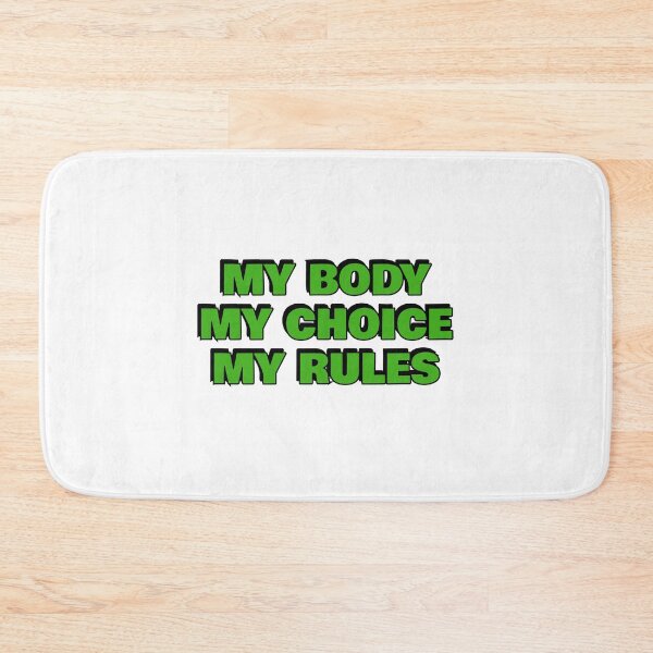 Item preview,  MY BODY MY CHOICE MY RULES - Abortion Rights designed and sold by Inspirationmotivation.