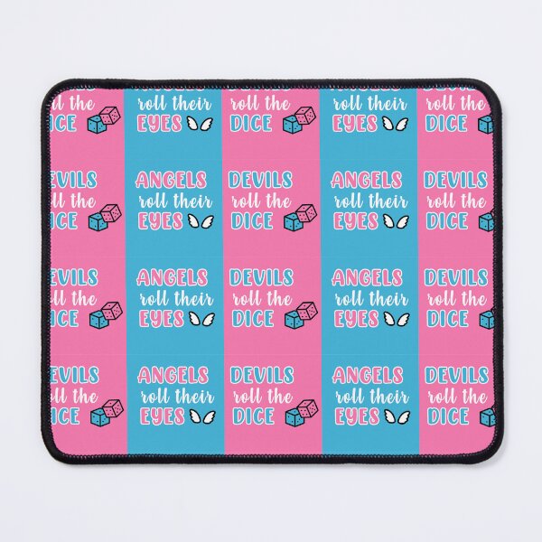 Item preview, Cruel Summer Blue/Pink (Devils Roll the Dice / Angels Roll Their Eyes) designed and sold by Mint-Rose.