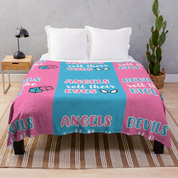 Item preview, Cruel Summer Blue/Pink (Devils Roll the Dice / Angels Roll Their Eyes) designed and sold by Mint-Rose.