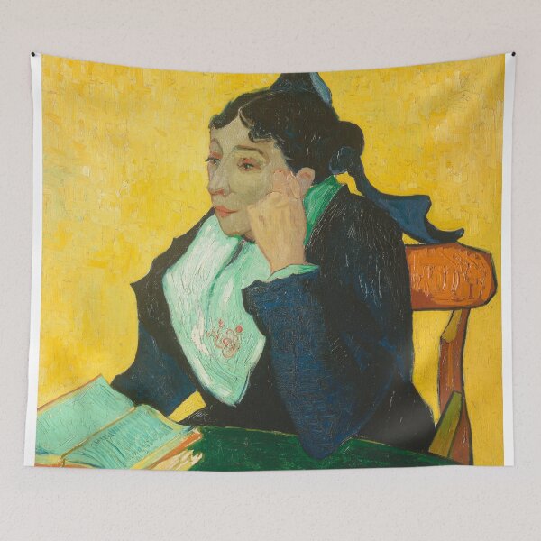 Item preview, L'Arlésienne Madame Joseph-Michel Ginoux (1888–1889) by Vincent Van Gogh designed and sold by amrmab.