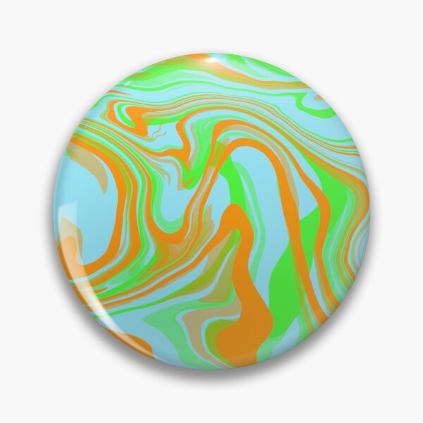 Artikelvorschau, Pastellorange, Blau und Grün, gemischt aus minimalistischen Farben entworfen und verkauft von Barolina.