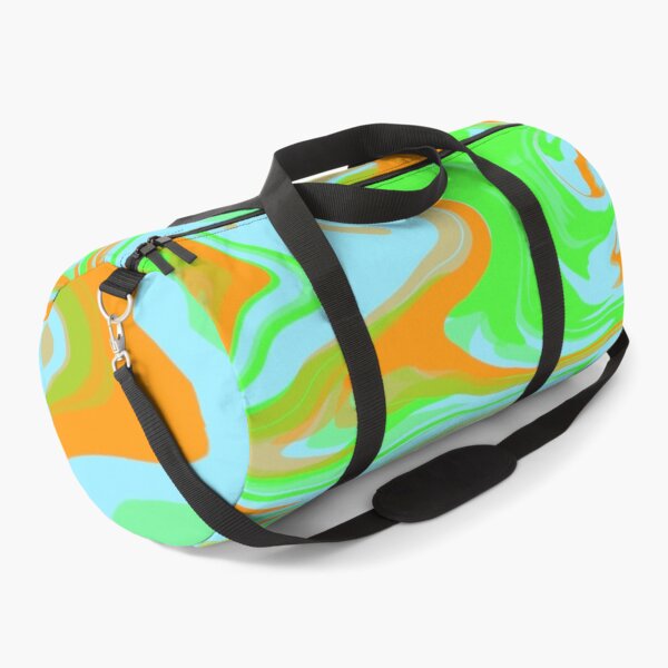 Item preview, Pastel Orange Blue And Green Swirled Mixed Of Minimalistic Colors designed and sold by Barolina.