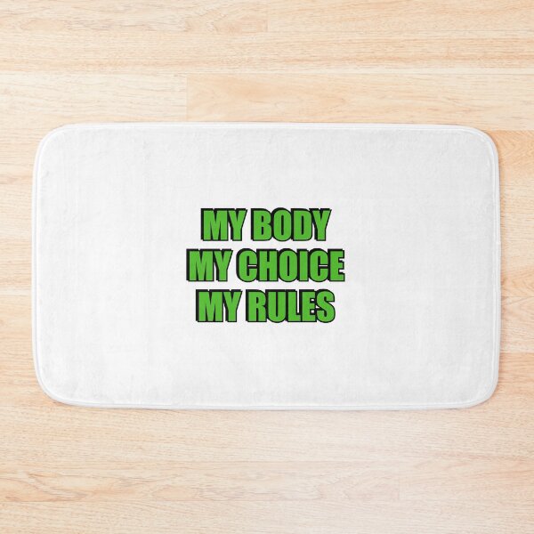 Item preview, MY BODY MY CHOICE MY RULES - Abortion Rights designed and sold by Inspirationmotivation.