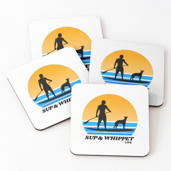 Item preview, SUP and Whippet Life Standup Paddleboarding Dog Dad designed and sold by Guarddogdrive.