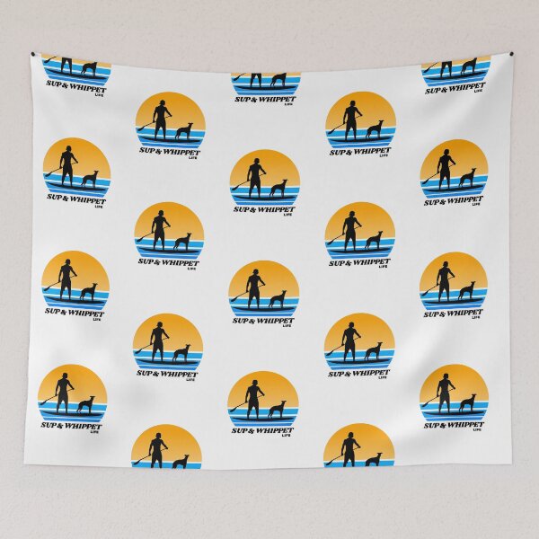 Item preview, SUP and Whippet Life Standup Paddleboarding Dog Dad designed and sold by Guarddogdrive.