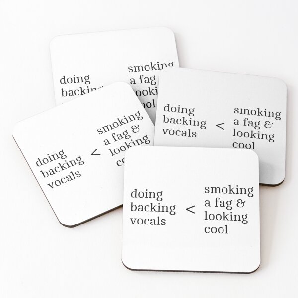 Item preview, Doing Backing Vocals < Smoking a Fag and Looking Cool designed and sold by bloody-L.