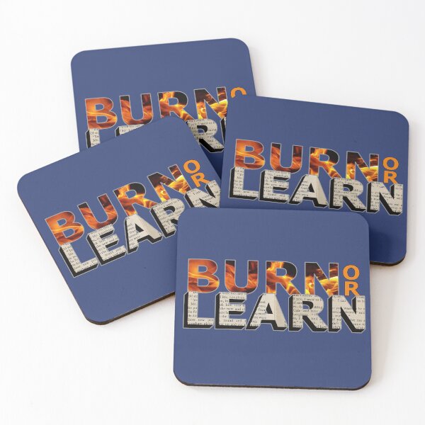 Item preview, Burn or Learn designed and sold by Fun Funky Designs.