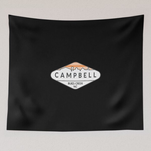 Item preview, Campbell University Skyline Size Small Sticker designed and sold by brittaapriliy.