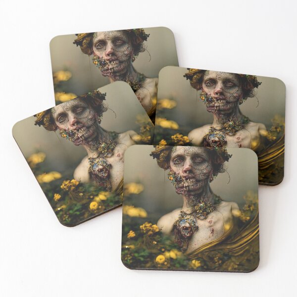 Item preview, The Beautiful Dead #5 | Zombie via Alphonse Mucha | Zombies | Undead| Alphonse Mucha | Vienna Secession designed and sold by lrjtucker.