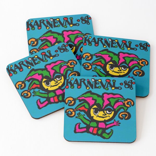 Item preview, KARNEVAL KOBENHAVN DANMARK : Vintage 1984 Carnival Print designed and sold by posterbobs.