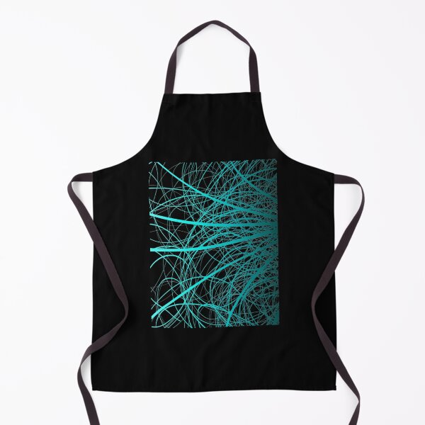 Aperçu de l'œuvre Linear Abstract2 Bleu Vert Sweatshirt léger créée et vendue par lelaalicesr.