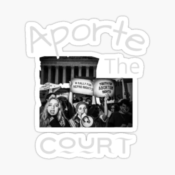 quot Abort the Court quot Sticker for Sale by YAHYA200 Redbubble
