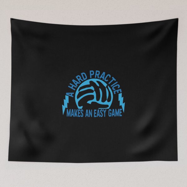 Item preview, Volleyball A Hard Practice Makes A Easy Game Sticker designed and sold by verarheaf9.