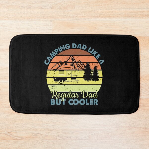 Item preview, Camping Dad Nature Outdoor Activity Campfire Camper designed and sold by haselshirt.