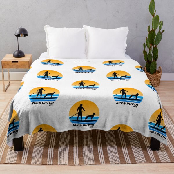 Item preview, SUP and Dutch Shepherd Life Standup Paddleboarding Dog Dad designed and sold by Guarddogdrive.