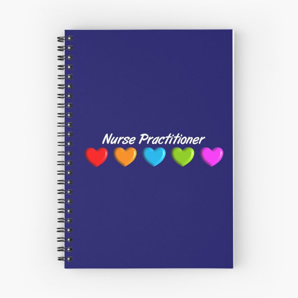 Item preview, Nurse Practitioner Colorful Hearts designed and sold by gailg1957.