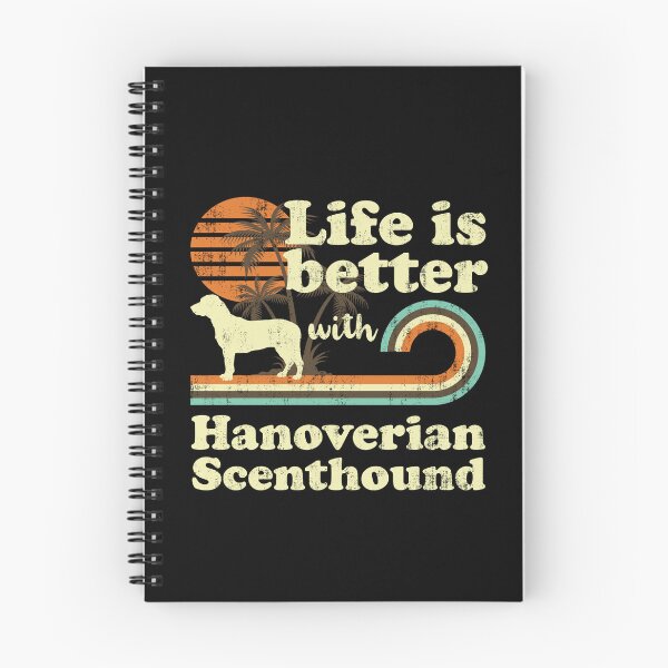 Item preview, Life is Better with Hanoverian Scenthound Vintage designed and sold by rafaeltto.