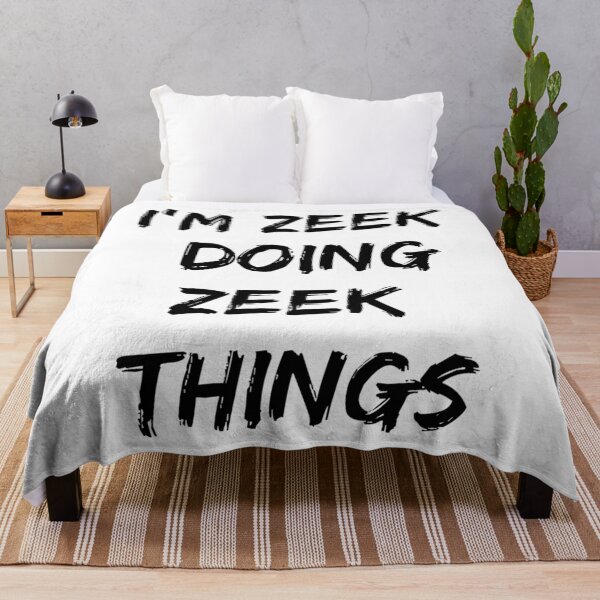 Item preview, ZEEK - I&x27;M ZEEK DOING ZEEK THINGS Classic T-Shirt designed and sold by SorenCalder.
