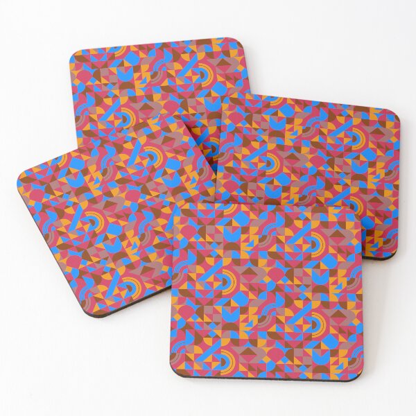 Item preview, geometric colorful patterns conceptual Art - Abstract Neo Geo graphic design designed and sold by Design Repo.
