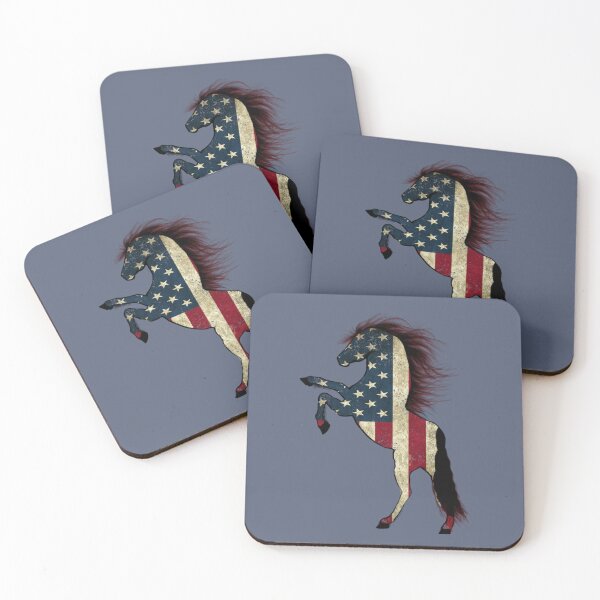 Item preview, American Flag Horse Lover Design, Patriotic Equestrian Design designed and sold by LifeCrush.