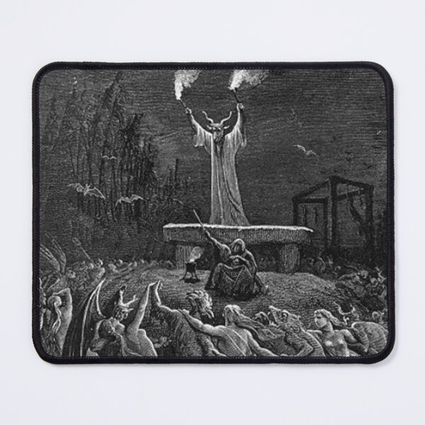 Item preview, Dark arts baphomet designed and sold by Wavytarot.