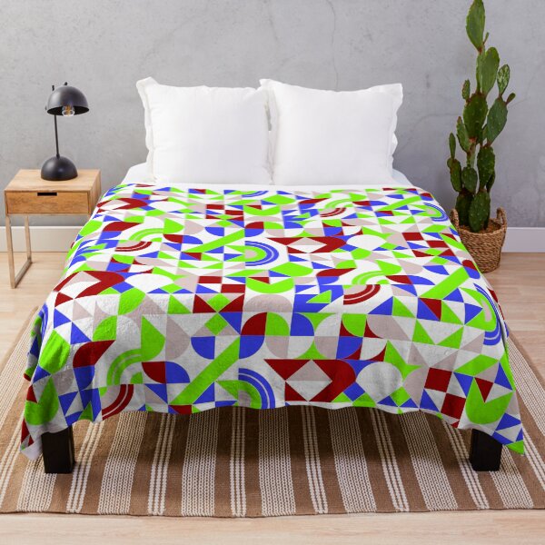 Item preview, geometric colorful patterns conceptual Art - Abstract Neo Geo graphic design designed and sold by Design Repo.