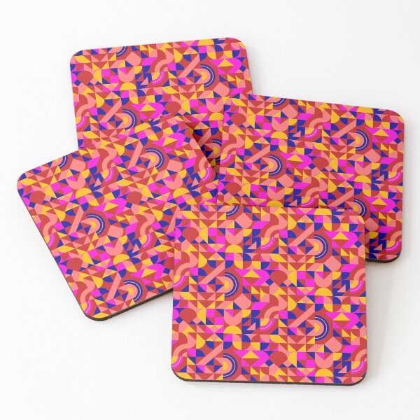 Item preview, geometric colorful patterns conceptual Art - Abstract Neo Geo graphic design designed and sold by Design Repo.