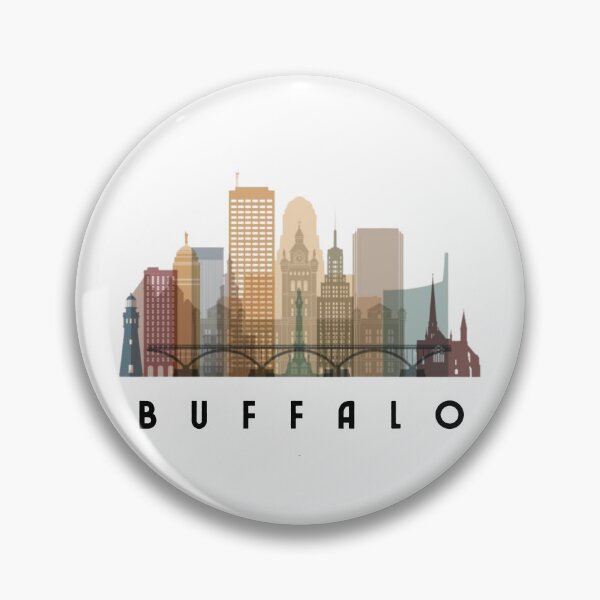 Item preview, Buffalo New York Skyline designed and sold by MissBuffalove.
