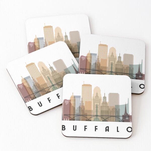 Item preview, Buffalo New York Skyline designed and sold by MissBuffalove.