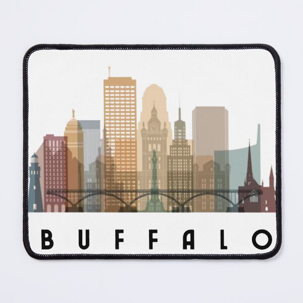 Item preview, Buffalo New York Skyline designed and sold by MissBuffalove.
