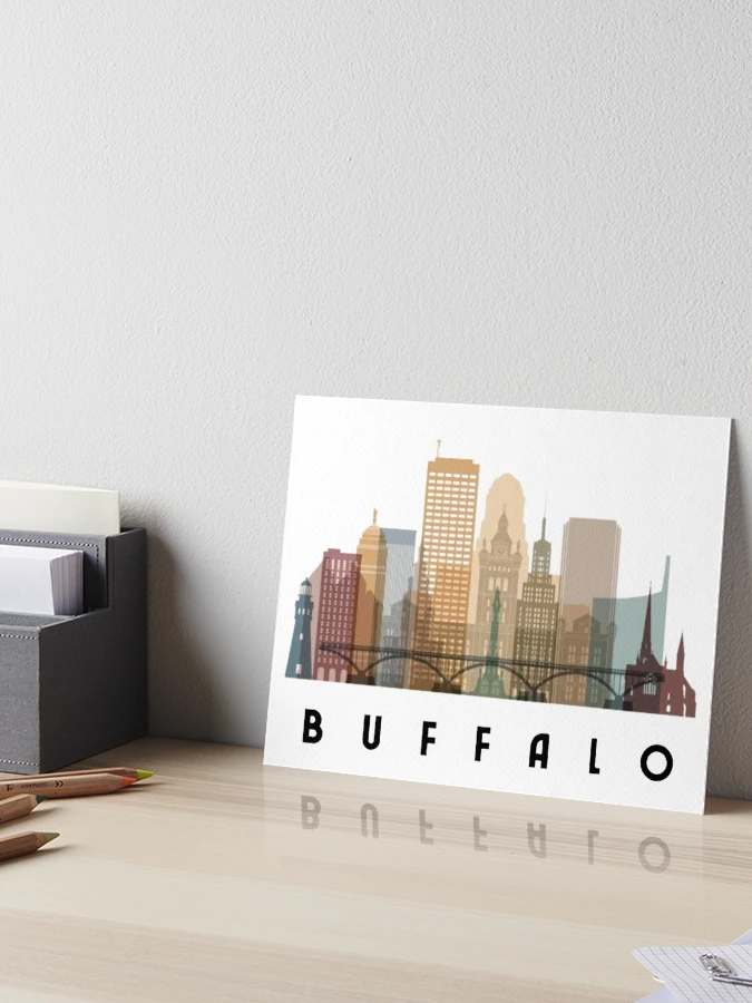Buffalo New York Skyline